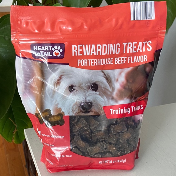 Heart to Tail Dog Treats - Porterhouse Beef Flavor - Picture 1 of 5